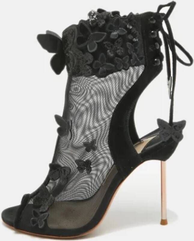 Sophia Webster Pre-owned Mesh boots Black Dames