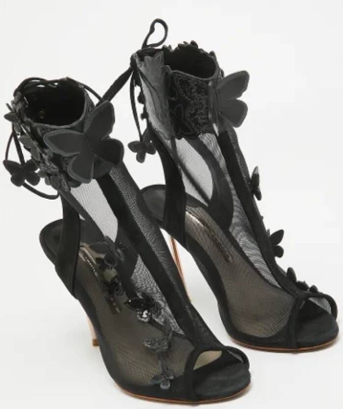 Sophia Webster Pre-owned Mesh boots Black Dames