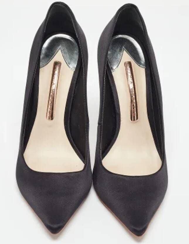 Sophia Webster Pre-owned Satin heels Black Dames