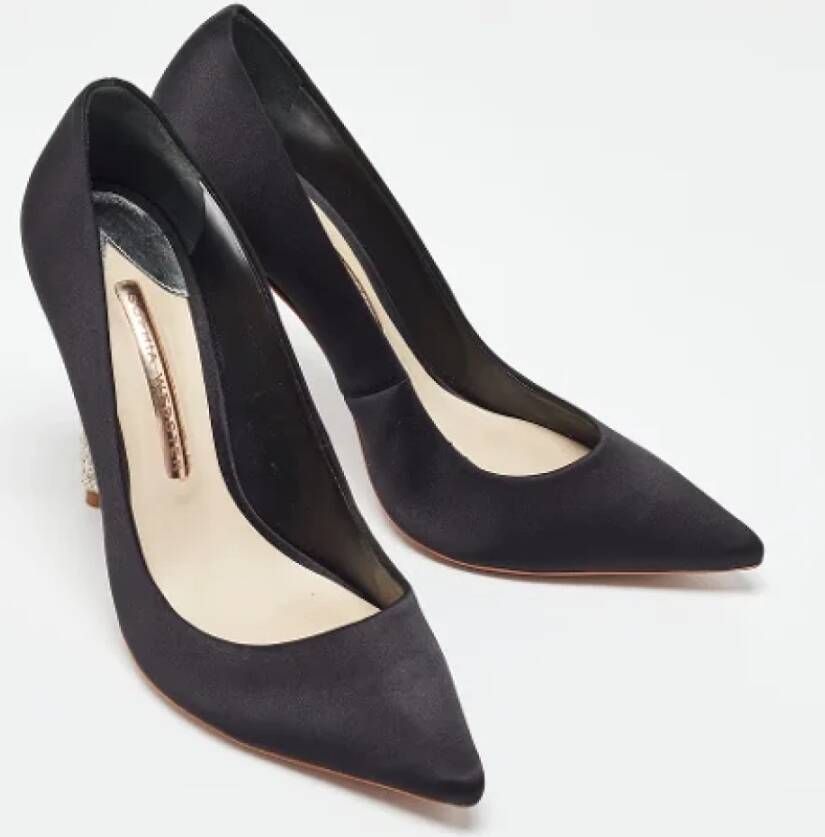 Sophia Webster Pre-owned Satin heels Black Dames