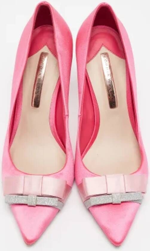 Sophia Webster Pre-owned Satin heels Pink Dames