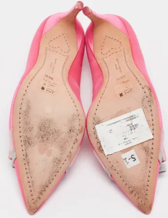 Sophia Webster Pre-owned Satin heels Pink Dames