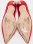 Sophia Webster Pre-owned Satin heels Red Dames - Thumbnail 6