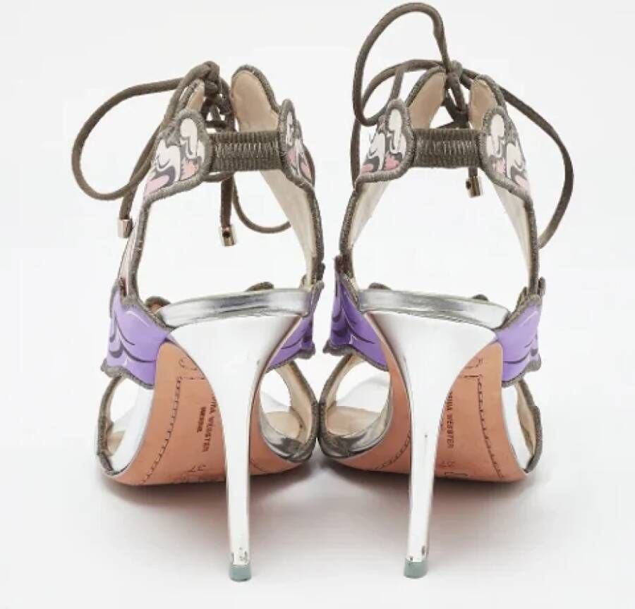 Sophia Webster Pre-owned Satin sandals Multicolor Dames