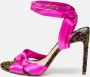 Sophia Webster Pre-owned Satin sandals Pink Dames - Thumbnail 2