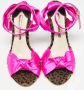 Sophia Webster Pre-owned Satin sandals Pink Dames - Thumbnail 3