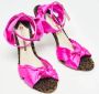 Sophia Webster Pre-owned Satin sandals Pink Dames - Thumbnail 4