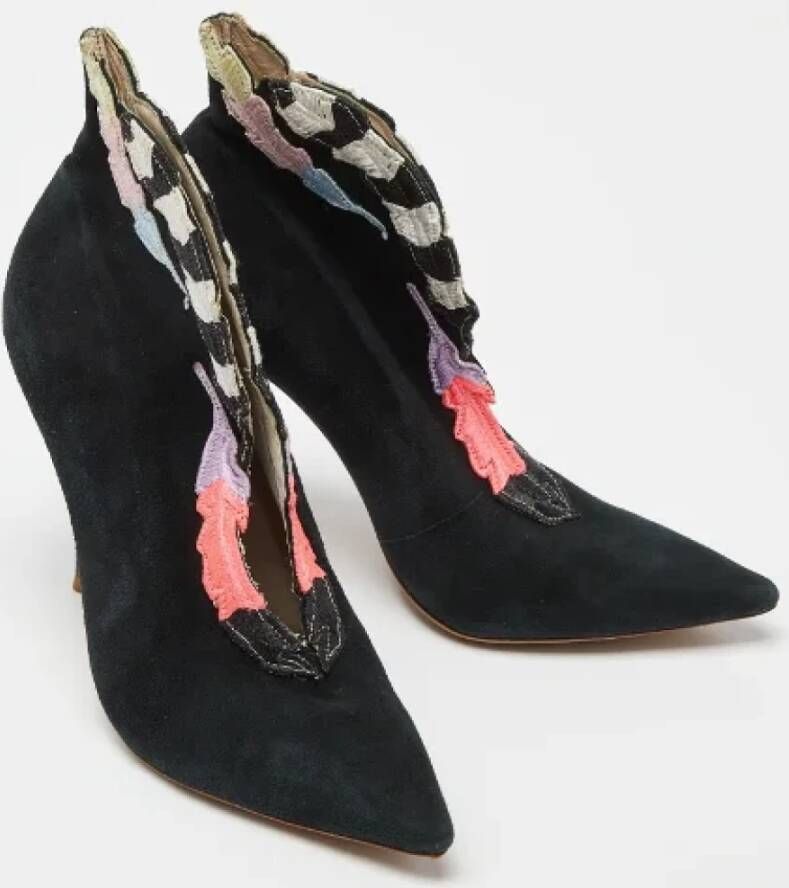 Sophia Webster Pre-owned Suede boots Black Dames