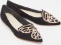 Sophia Webster Pre-owned Suede flats Black Dames - Thumbnail 4