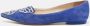 Sophia Webster Pre-owned Suede flats Blue Dames - Thumbnail 2