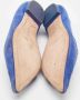 Sophia Webster Pre-owned Suede flats Blue Dames - Thumbnail 6