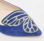 Sophia Webster Pre-owned Suede flats Blue Dames - Thumbnail 8