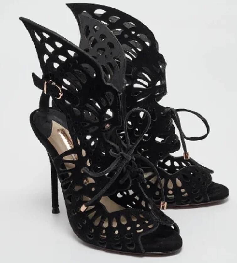 Sophia Webster Pre-owned Suede heels Black Dames