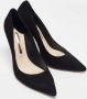 Sophia Webster Pre-owned Suede heels Black Dames - Thumbnail 2