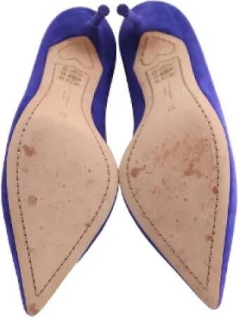 Sophia Webster Pre-owned Suede heels Blue Dames