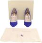 Sophia Webster Pre-owned Suede heels Blue Dames - Thumbnail 7