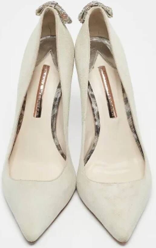 Sophia Webster Pre-owned Suede heels Gray Dames