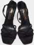 Sophia Webster Pre-owned Suede sandals Black Dames - Thumbnail 2