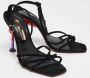 Sophia Webster Pre-owned Suede sandals Black Dames - Thumbnail 3