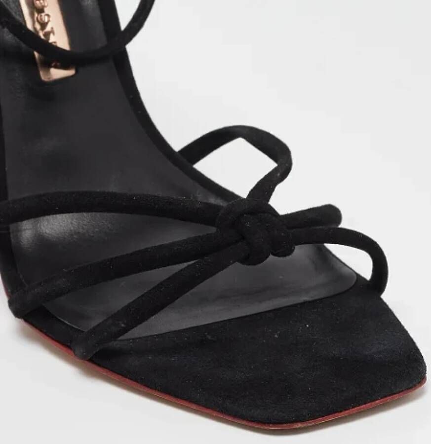 Sophia Webster Pre-owned Suede sandals Black Dames