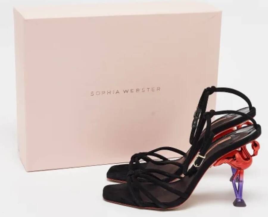 Sophia Webster Pre-owned Suede sandals Black Dames