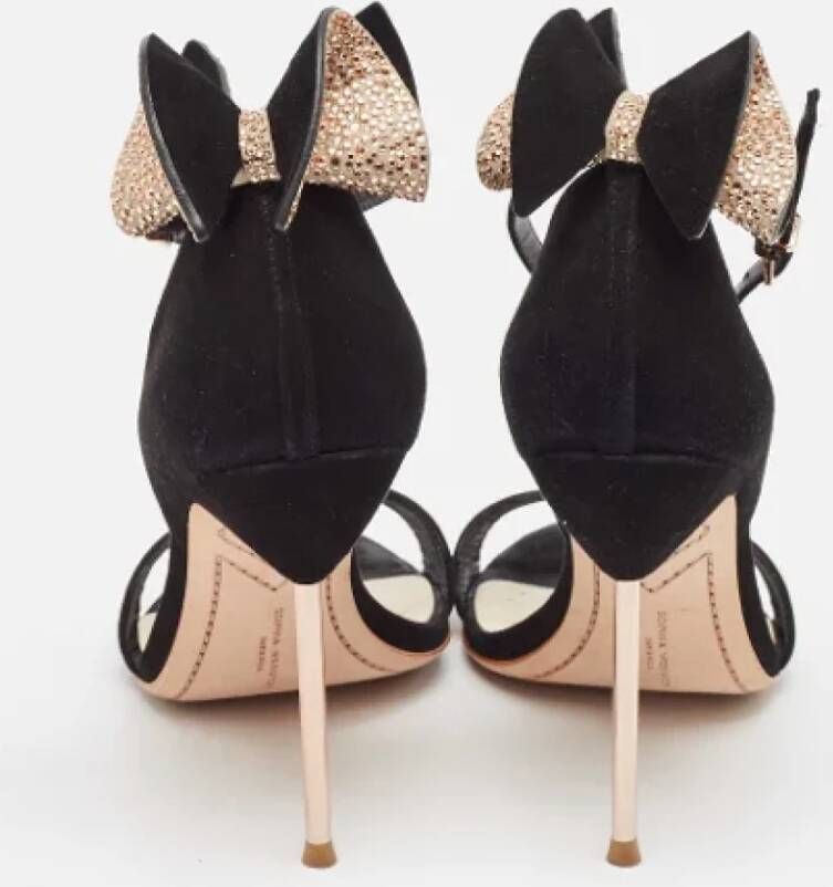 Sophia Webster Pre-owned Suede sandals Black Dames