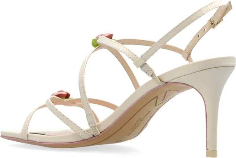 Sophia Webster Rosette met hak sandalen Beige Dames