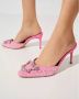 Sophia Webster Roze Kristallen Muiltjes Margaux Stijl Pink Dames - Thumbnail 2