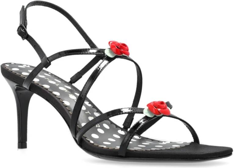 Sophia Webster Sandalettes met hak Rosette Black Dames