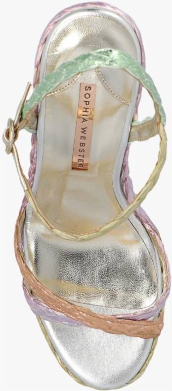 Sophia Webster Sleehak Sandalen Multicolor Dames