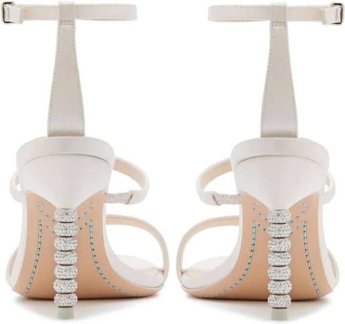 Sophia Webster Zachte ivoor sandalen White Dames