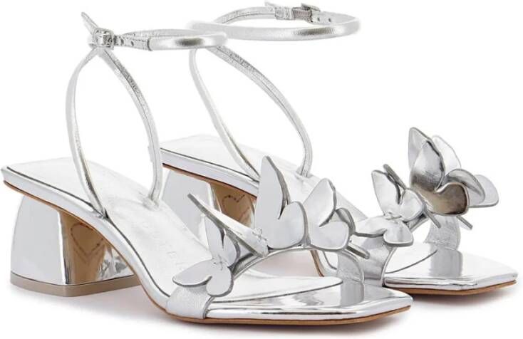 Sophia Webster Zilveren Sandalen voor Vrouwen Gray Dames