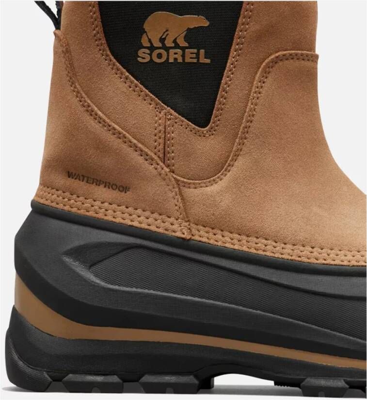 Sorel Delta Black Pull-On Waterdichte Laarzen Brown Heren