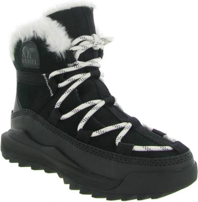 Sorel Glacy Waterdichte Schoenen Black Dames