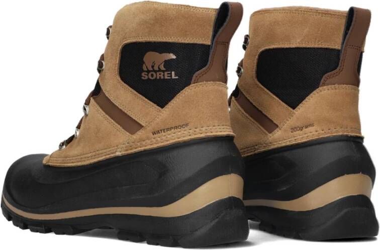 Sorel Waterdichte Veterschoenen Buxton Stijl Brown Heren