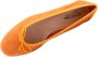 Status Stijlvolle Ballerina Flats voor Moderne Vrouwen Orange Dames - Thumbnail 8