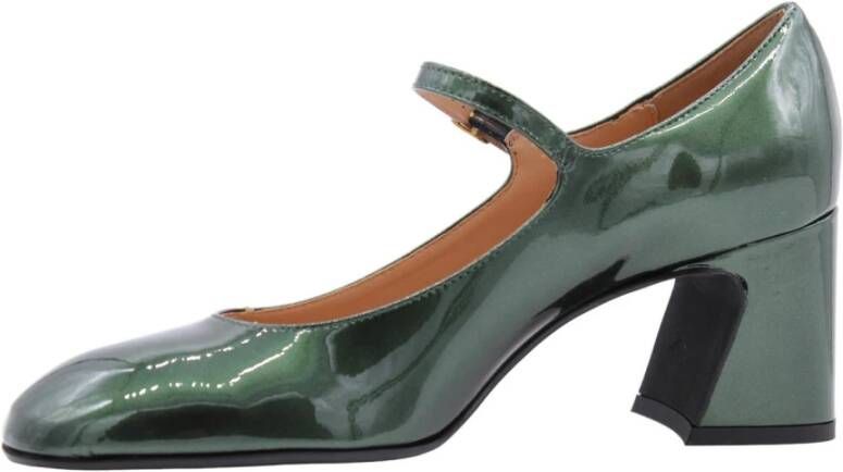 Status Klassieke Mary Jane Pump Schoenen Green Dames