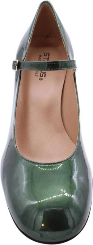 Status Klassieke Mary Jane Pump Schoenen Green Dames