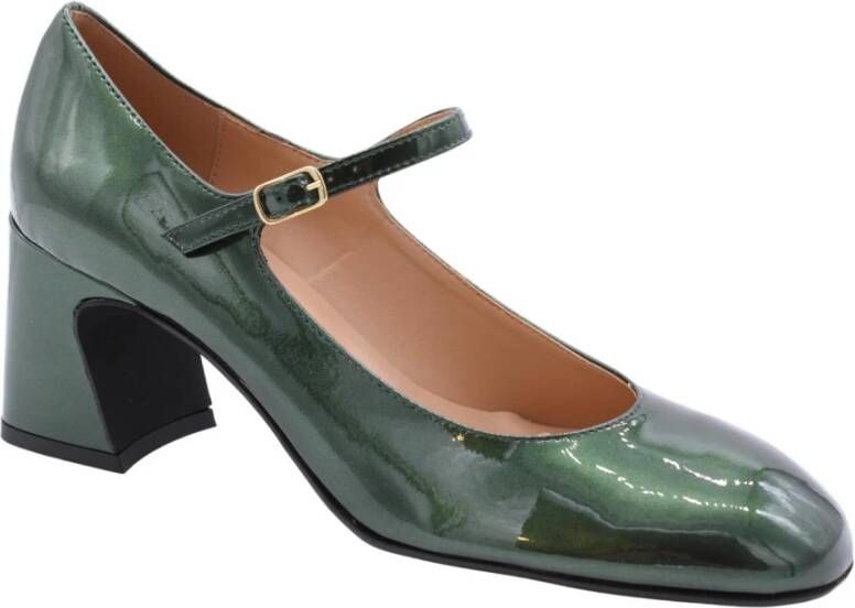 Status Klassieke Mary Jane Pump Schoenen Green Dames