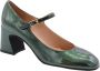 Status Klassieke Mary Jane Pump Schoenen Green Dames - Thumbnail 6