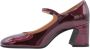 Status Klassieke Mary Jane Pump Schoenen Red Dames - Thumbnail 3