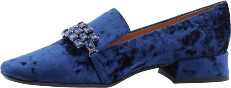 Status Walberta Mocassin Schoenen Blue Dames