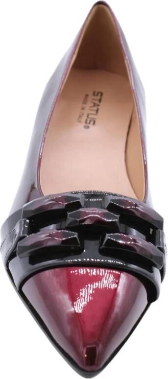 Status Walburgia Ballerina Schoenen Red Dames