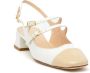 Status Witte Lak Slingback Schoenen White Dames - Thumbnail 2