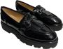 Status Zwarte Lakloafer met Gesp en Franje Black Dames - Thumbnail 3