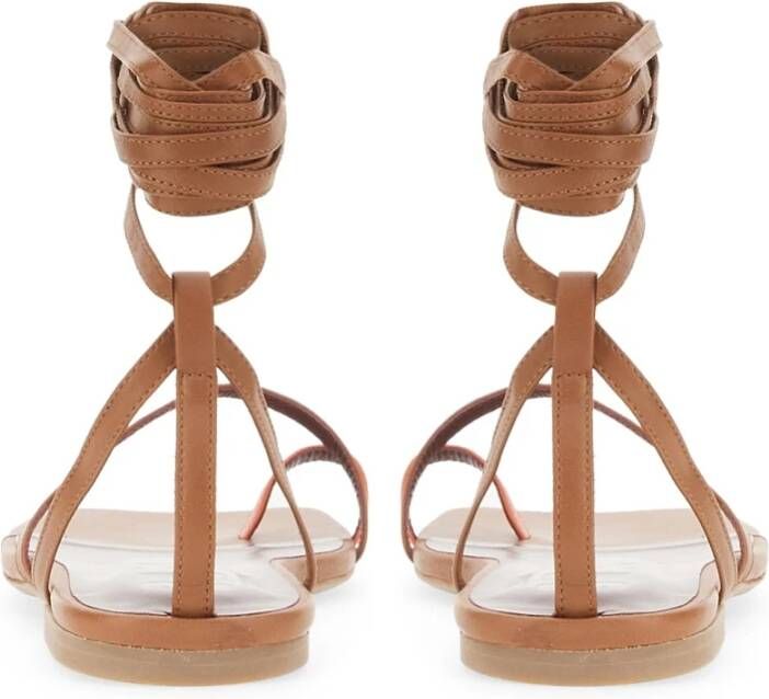 Staud Nicola Gladiator Sandals Geel Dames