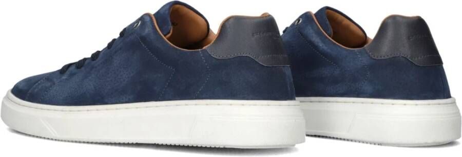 Stefano Lauran Blauwe Lage Sneakers Sl124H600 Blue Heren