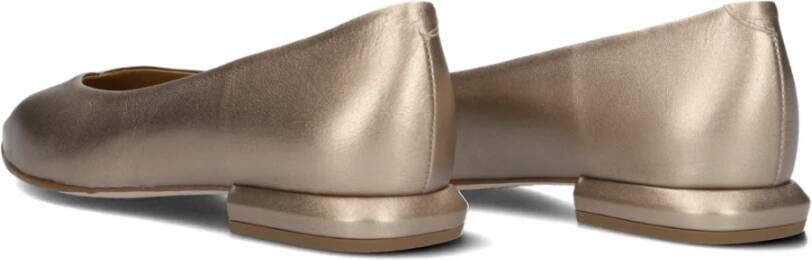 Stefano Lauran Bronze Ballerina Flats Brown Dames