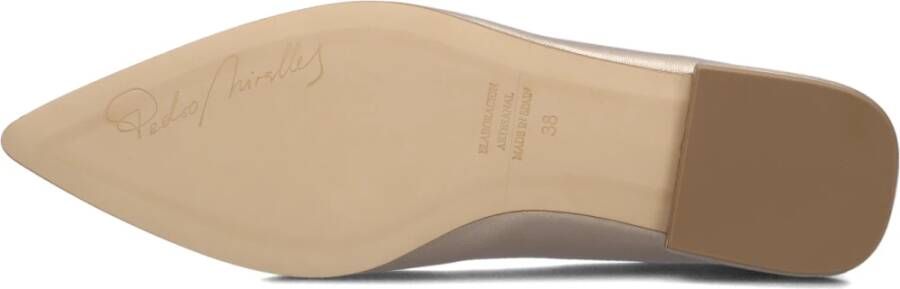 Stefano Lauran Bronze Ballerina Flats Brown Dames