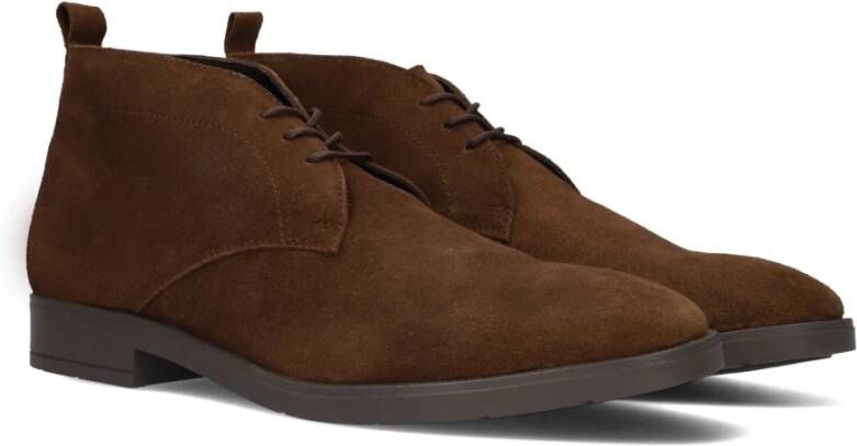 Stefano Lauran Bruin Suède Veterschoenen Brown Dames